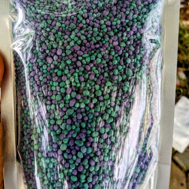 1kg Phân Bón Dầu Trâu Dành Cho Hoa Và Cây Cảnh 18-14-7-TE Nảy chồi ra lá - Tăng trưởng mạnh