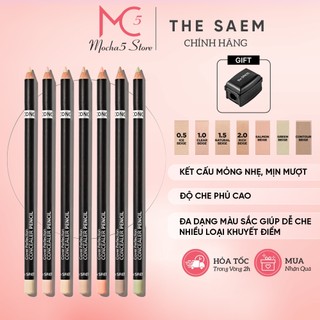 (Kèm Gọt Chì) Chì Che Khuyết Điểm THE SAEM Cover Perfection Concealer Pencil CKĐ Đủ Màu Tiện Lợi Dễ Sử Dụng