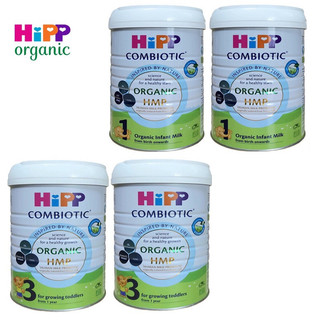 Sữa bột công thức HiPP 1,2,3,4 Organic Combiotic 800g bổ sung DHA trực tiếp dành cho trẻ nhỏ
