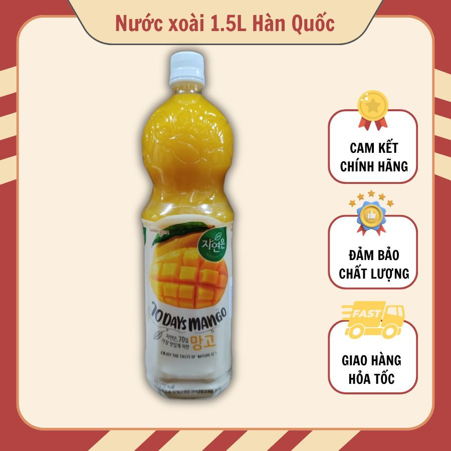 Nước xoài Hàn Quốc 1.5L