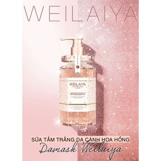 Sữa tắm Weilaiya sữa tắm hoa hồng 450ml