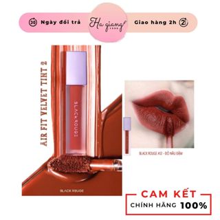Son Kem Lì Black Rouge A12 Dashed Brown Nâu Gạch tone da, hợp mọi tone da
