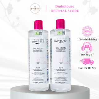 Nước Tẩy Trang Byphasse Solution Micellaire Làm Sạch Sâu Dành Cho Mọi Loại Da 500ml Duduhouse