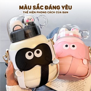  Bình giữ nhiệt hình con cừu dung tích 900ml đáng yêu nhỏ gọn và tiện lợi dễ mang 