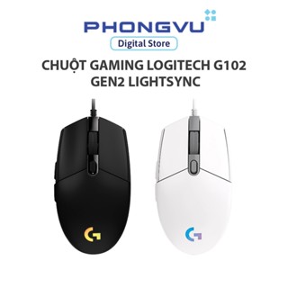 Chuột gaming Logitech G102 Gen2 Lightsync - Bảo hành 24 tháng