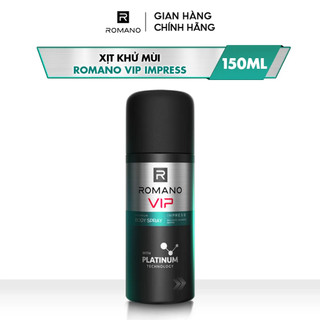  Romano xịt toàn thân VIP IMPRESS 150ml  (Giao hàng ngẫu nhiên)