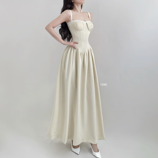 [HÀNG SẴN] Đầm maxi cúp ngực