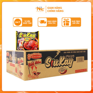 1 Thùng 24 Góix128g Mì Cay Acecook - Mì SiuKay Tạp Hóa Nam Linh Vị Hải Sản/Bò Đủ Siêu Cay 7 Cấp Độ Thách Thức Vị Giác