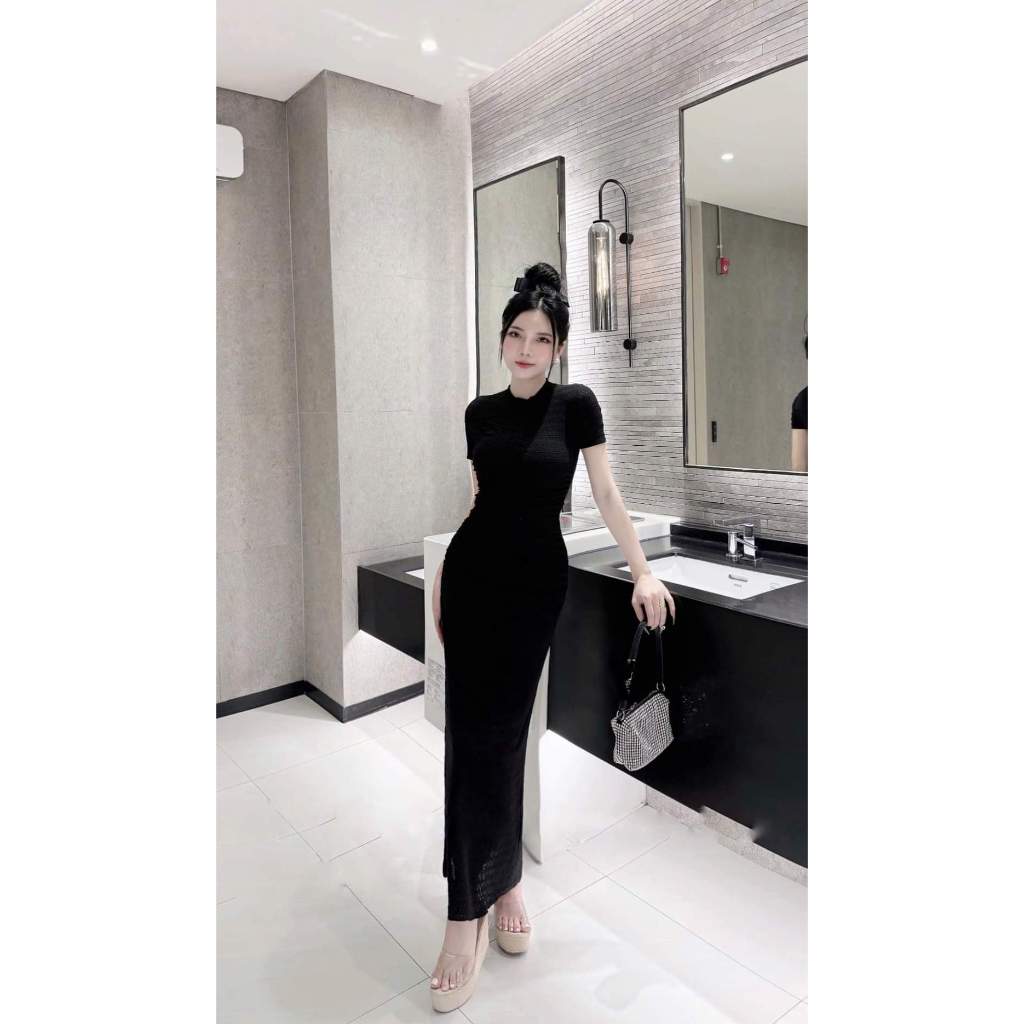 Váy đen body