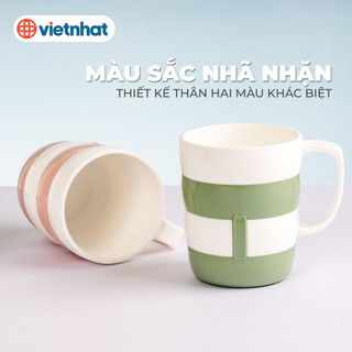 Cốc uống nước cho bé, Cốc Nhựa Xoắn Hokori 350ml Việt Nhật Cao Cấp Chịu Nhiệt Tốt, Màu Sắc Xinh Xắn