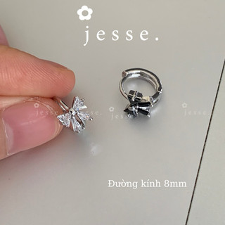 1 chiếc khuyewn tai vòng nơ xinh yêu jessevn