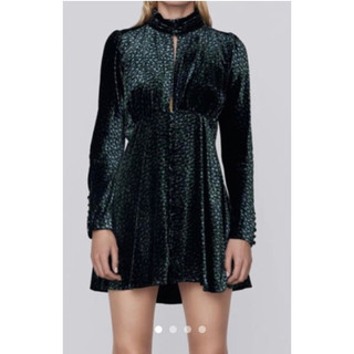 Thanh lý đầm nhung của zara aith sz S