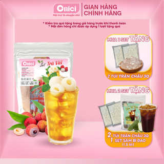 Set trà vải bếp của mẹ onici nguyên liệu nấu 20 - 25 ly