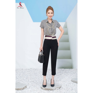 Quần baggy thiết kế 1 ly Lee Shines, vải trượt hàn gọn gàng và tôn dáng