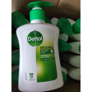 Nước rửa tay Dettol kháng khuẩn chăm sóc da - Chai 250g