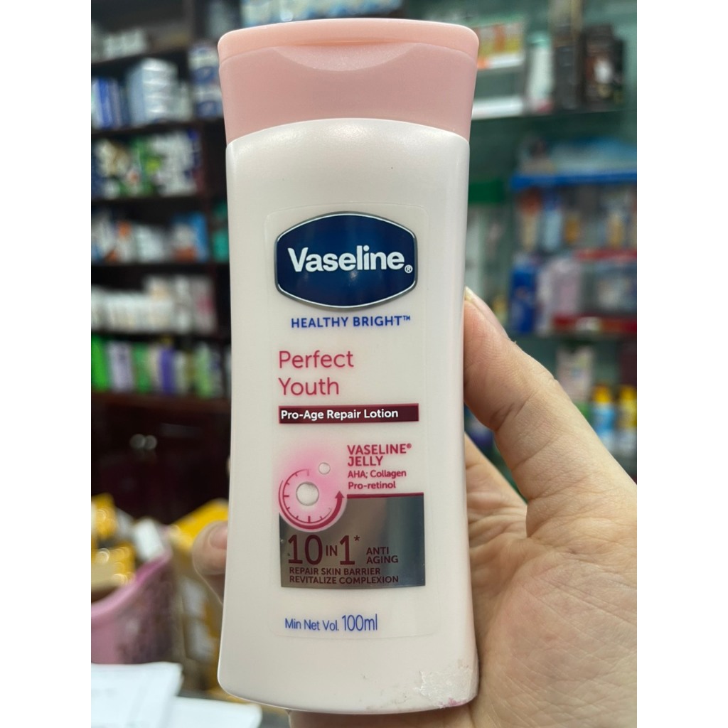 Sữa Dưỡng Thể Vaseline Dịu Mát Sáng Da 100ml