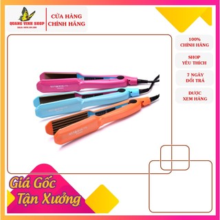 Máy duỗi tóc, máy kẹp tóc, bấm tóc dập xù QV102 (2 mẫu)
