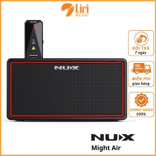 Amply Guitar Điện Mini Nux Mighty Air| Có Bluetooth| Có App| Amply Dành Cho guitar Điện, Bass|HCM