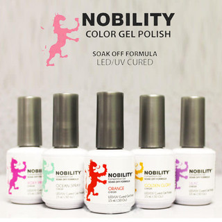[Combo 2 Chai] Sơn Móng Tay LECHAT USA Dòng NOBILITY - Cặp Sơn Gel + Sơn Thường Cao Cấp Chuyên Nghiệp