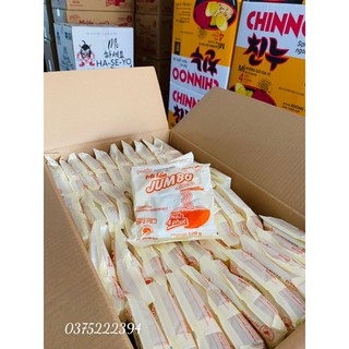 Nửa thùng Mì lẩu jumbo vị bò cay , kim chi - 40 gói