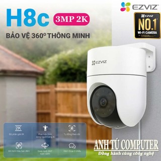 Camera WiFi quay quét EZVIZ H8c bản 3MP 2K
