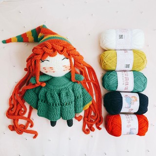 Len baby yarn 40g (Đủ bảng màu 01 đến 66)