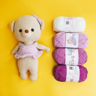 Len baby yarn 40g (Đủ bảng màu 01 đến 66)