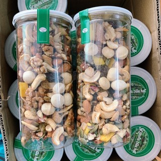 [2 HỘP 1KG] Granola siêu hạt ngũ cốc ăn kiêng, ngũ cốc giảm cân dinh dưỡng, mix 8 loại hạt -2NCH