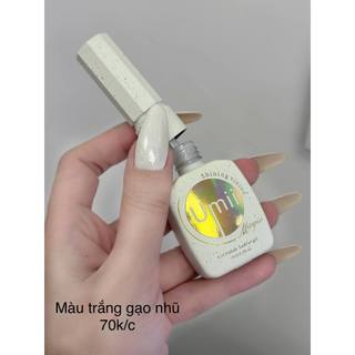 Phụ kiện nail - Sơn gel Umii Trắng gạo nhũ lẻ