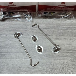 Móc gió inox 15cm gài cửa đi, cửa sổ
