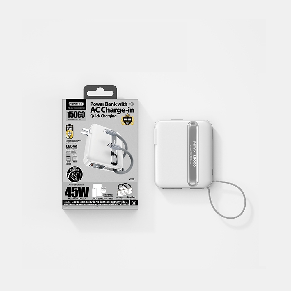 PIN DỰ PHÒNG 45W 15.000MAH REMAX RPP-588