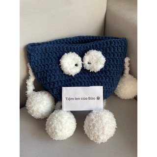 Túi Bồ hóng dễ thương bằng len HandMade