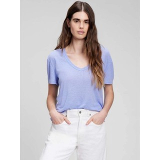 [virusplussize]ÁO thun Gap CỔ TIM LINEN BIGSIZE