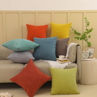 Vỏ Gối tựa lưng sofa vuông 45x45cm thêu chữ thọ đẹp sang trọng Kim Huệ Decor