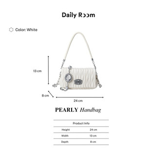Túi xách nữ Pearly Bag dáng basic, thời trang minimal