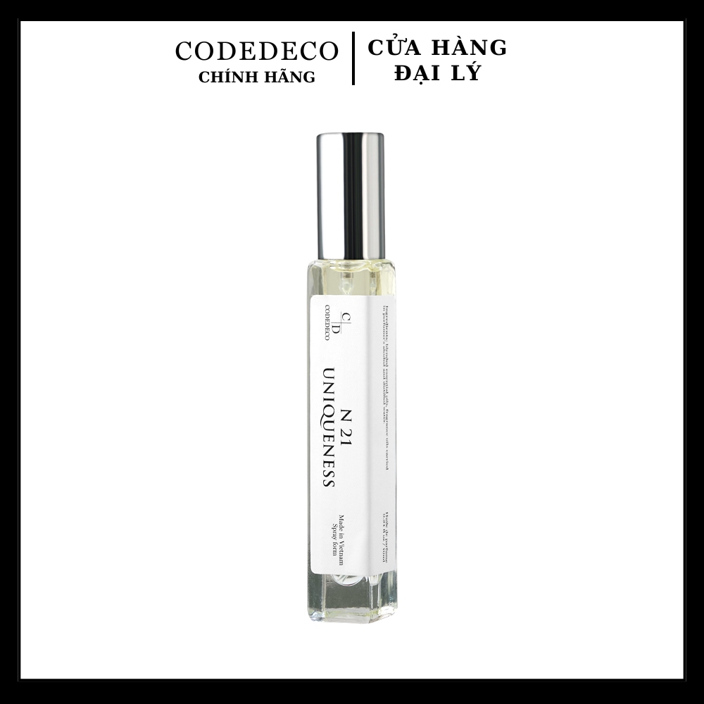 Tinh dầu nước hoa CODEDECO N21 Uniqueness 10ml