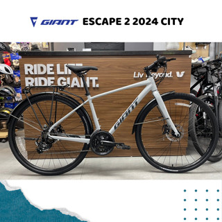 Xe Đạp Thể Thao Touring Giant Escape 2 City 2024. Tặng Kèm 5 Phụ Kiện Cao Cấp