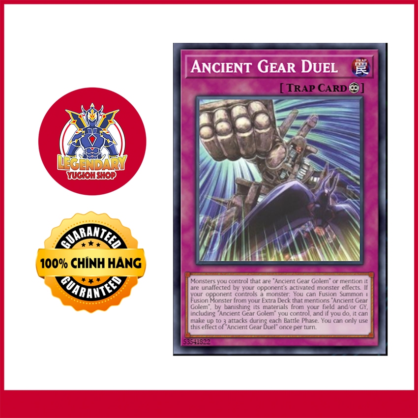 [Thẻ Bài Yugioh Chính Hãng] Ancient Gear Duel