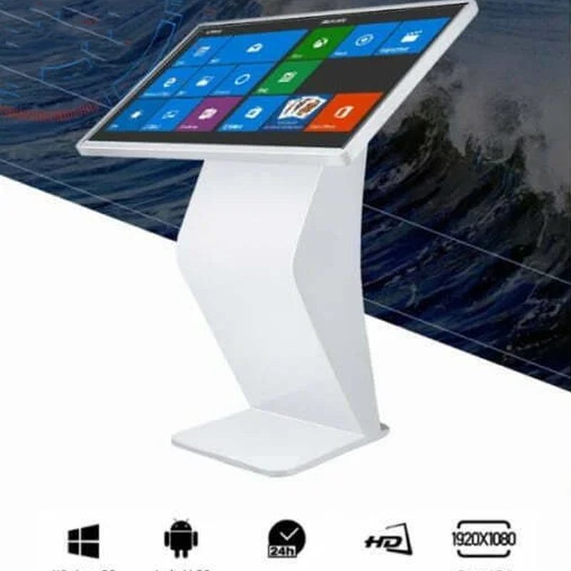 Màn hình quảng cáo LCD cảm ứng chân quỳ 22 inch/ 32 inch/43 inch/50 inch/55 inch