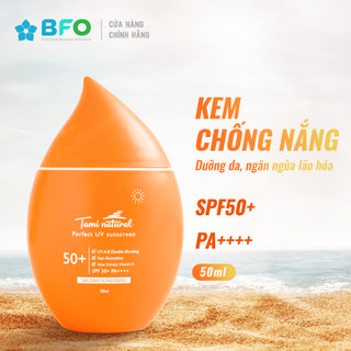 Kem Chống Nắng Phổ Rộng Perfect UV Sunscreen 50ml Thoáng Da Mỏng Nhẹ Phù Hợp Da Mụn, Da Nhạy Cảm SPF 50+, PA++++