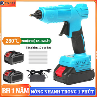 YUNYI Máy bắn keo nến dùng chung pin makita 21v Bao gồm pin và bộ sạc