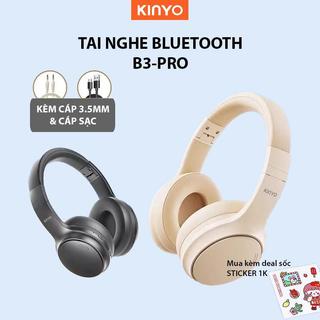 Tai Nghe Không Dây Bluetooth KINYO B3 PRO, Có Thể Gập Lại, Cho Văn Phòng, Nghe Nhạc