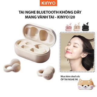 Tai Nghe Bluetooth KINYO I20, Kẹp Mang Tai Thoải Mái, Kết Nối Không Dây, Cho Văn Phòng, Nghe Nhạc