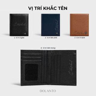 Ví da DOLANTO BRAND® Taurus Swift Wallet