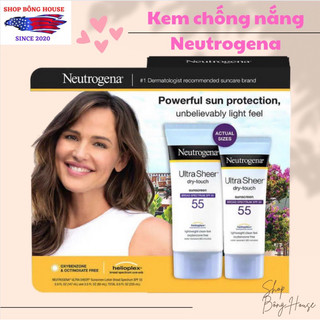 Tách set kem chống nắng neutrogena ultra sheer dry-touch spf 55