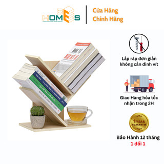 Kệ sách xương cá MDF Behomes