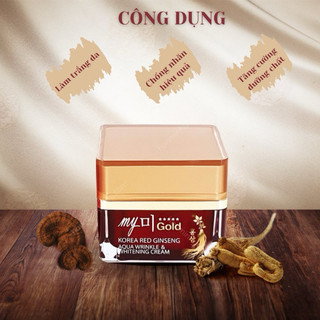 [CHÍNH HÃNG 100%] KEM DƯỠNG DA SÂM ĐỎ MY GOLD RED GINSENG