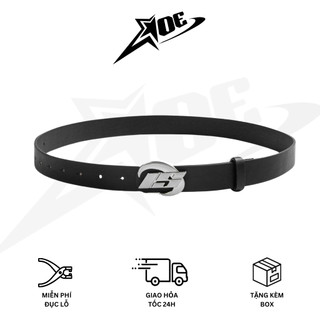 (Có sẵn) AOE STUDIO - Thắt lưng nam nữ Y2K dây nịt chất da PU cao cấp logo IS phong cách Unisex cá tính