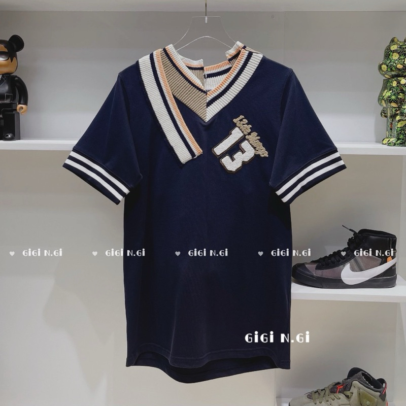 ÁO PHÔNG 13DE MARZO GẤU CỔ TIM [HÀNG SẴN]