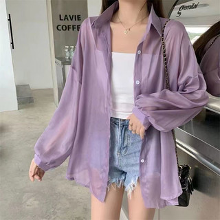 Áo sơ mi nữ mỏng có túi sang chảnh